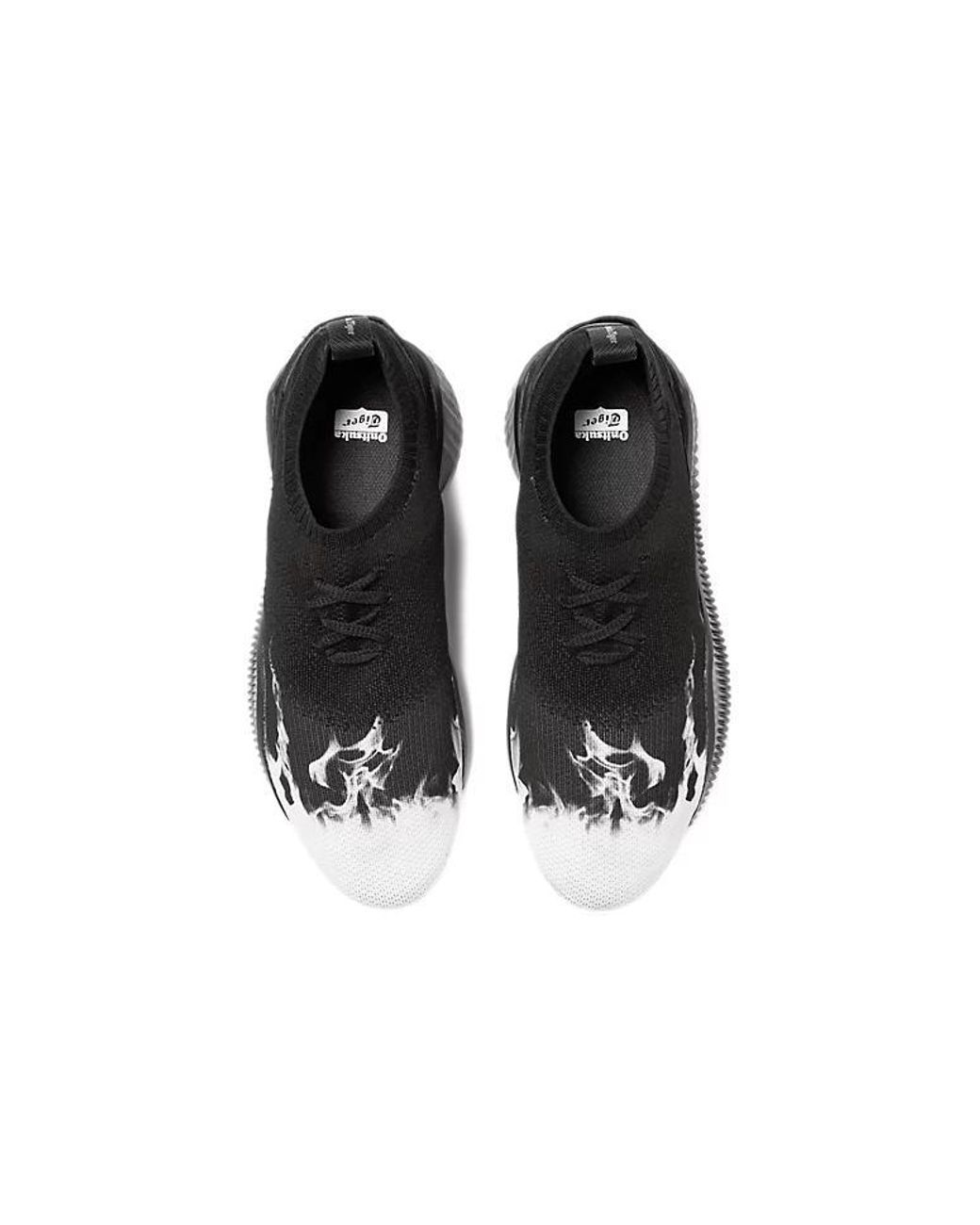 Onitsuka Tiger Black Acromount Knit 'Flames' for men