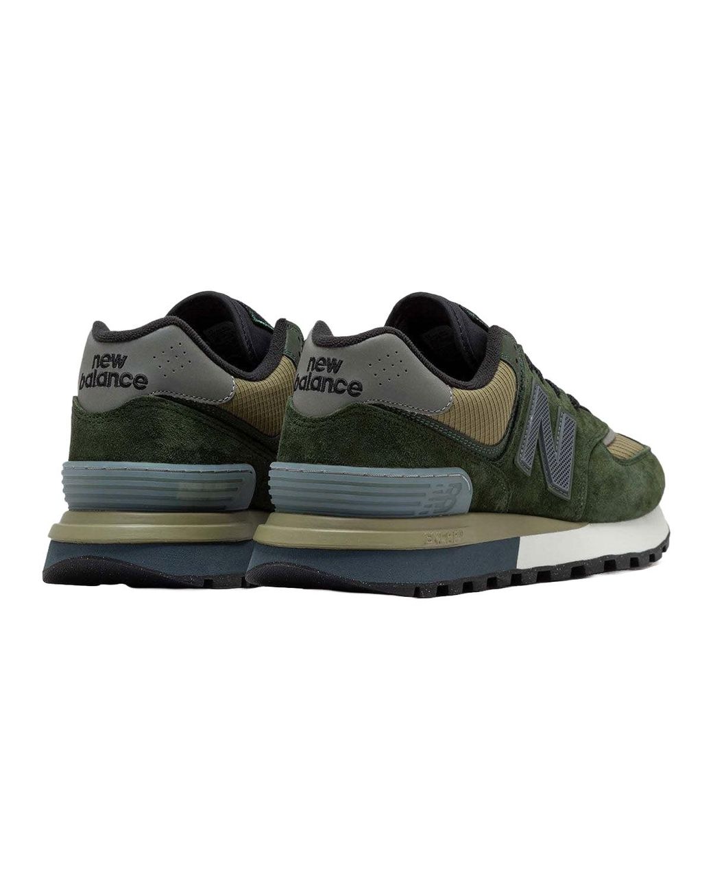 New Balance Green X Stone Island 574 Legacy 'Dark' for men