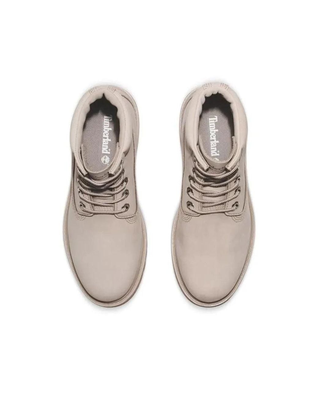 Timberland Natural (Wmns) Nellie Inch Waterproof Boots 'Light Taupe Nubuck'
