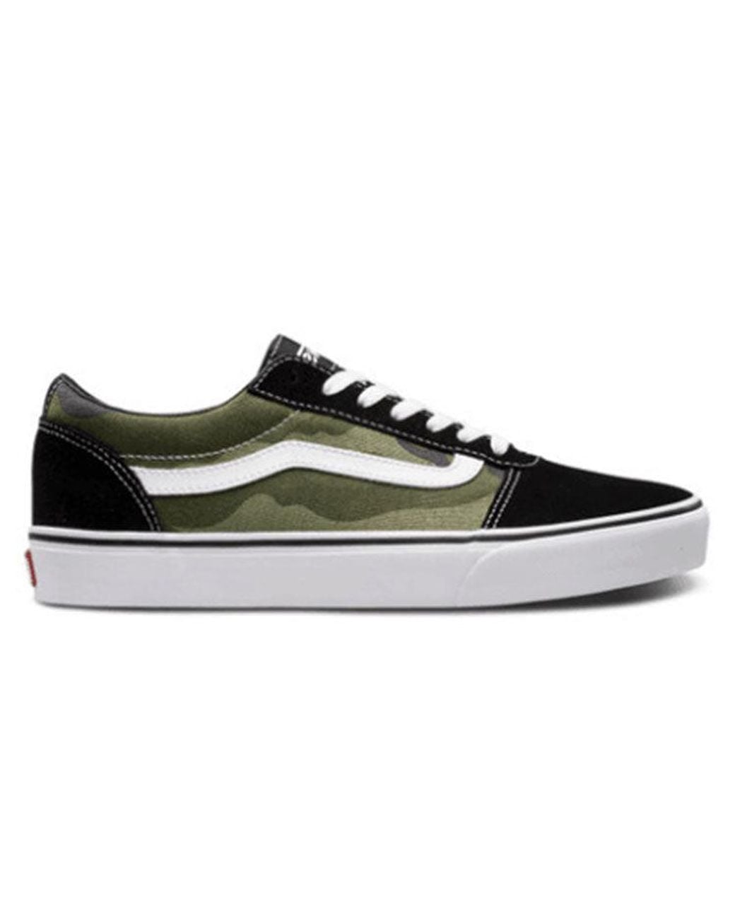 Vans Black Ward 'Camouflage' for men