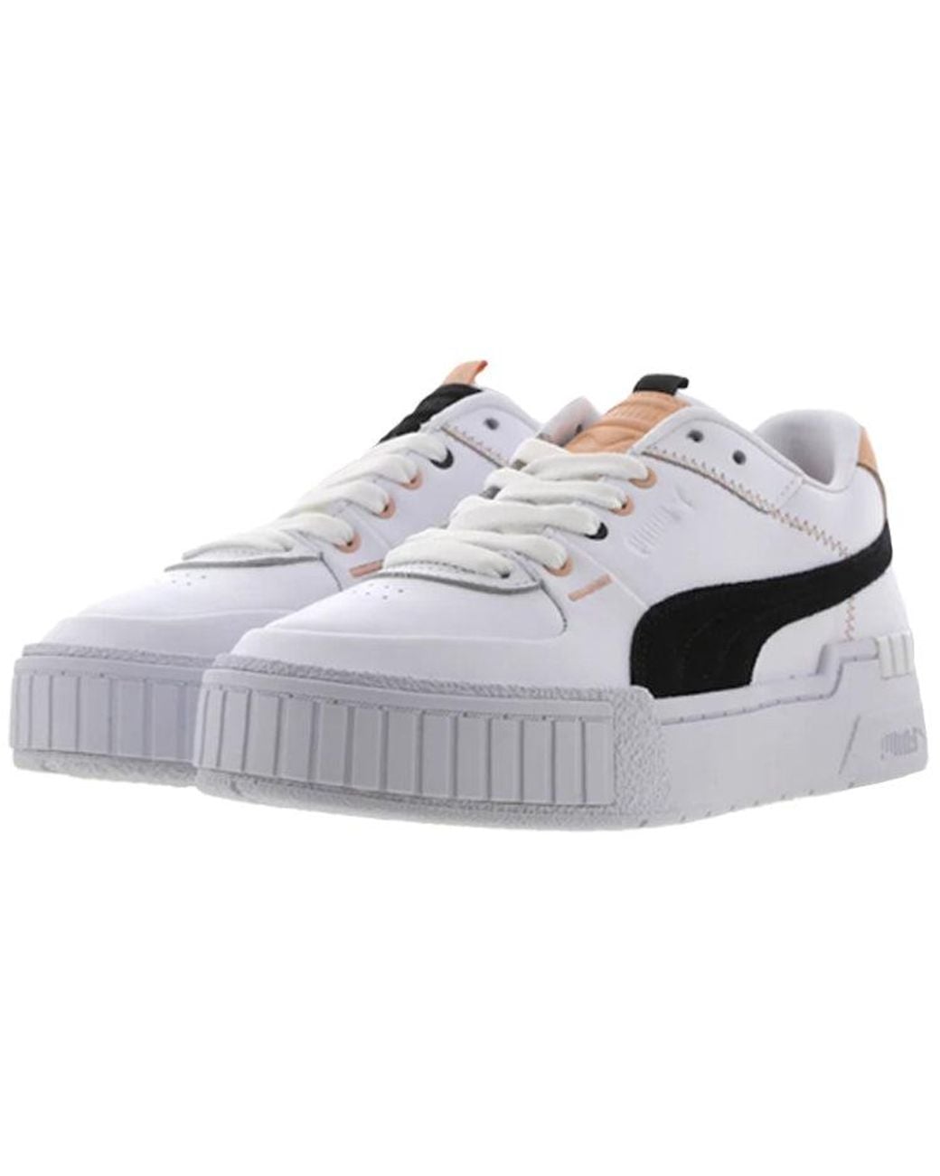 PUMA White (Wmns) Cali Sport Asymetric