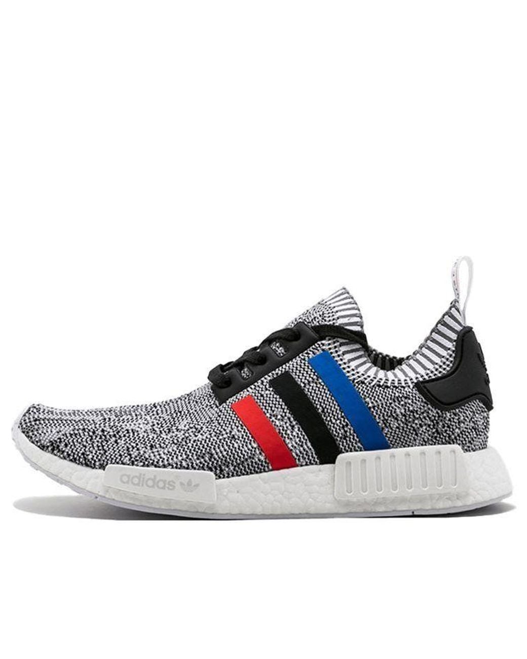 Adidas Blue Nmd_R1 Primeknit 'Tri Color' for men