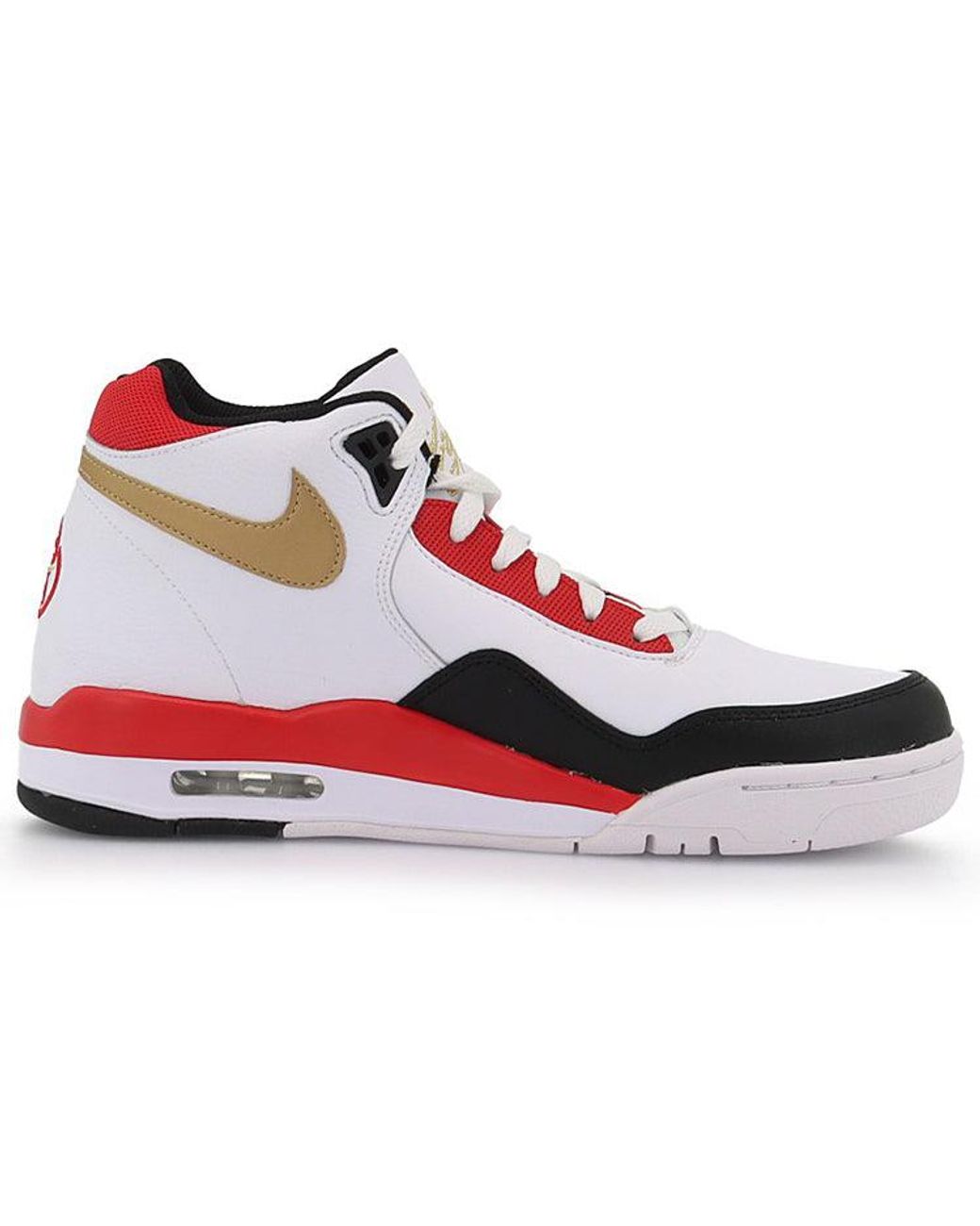 Nike Flight Legacy Shoes White/golden/red for Men | Lyst