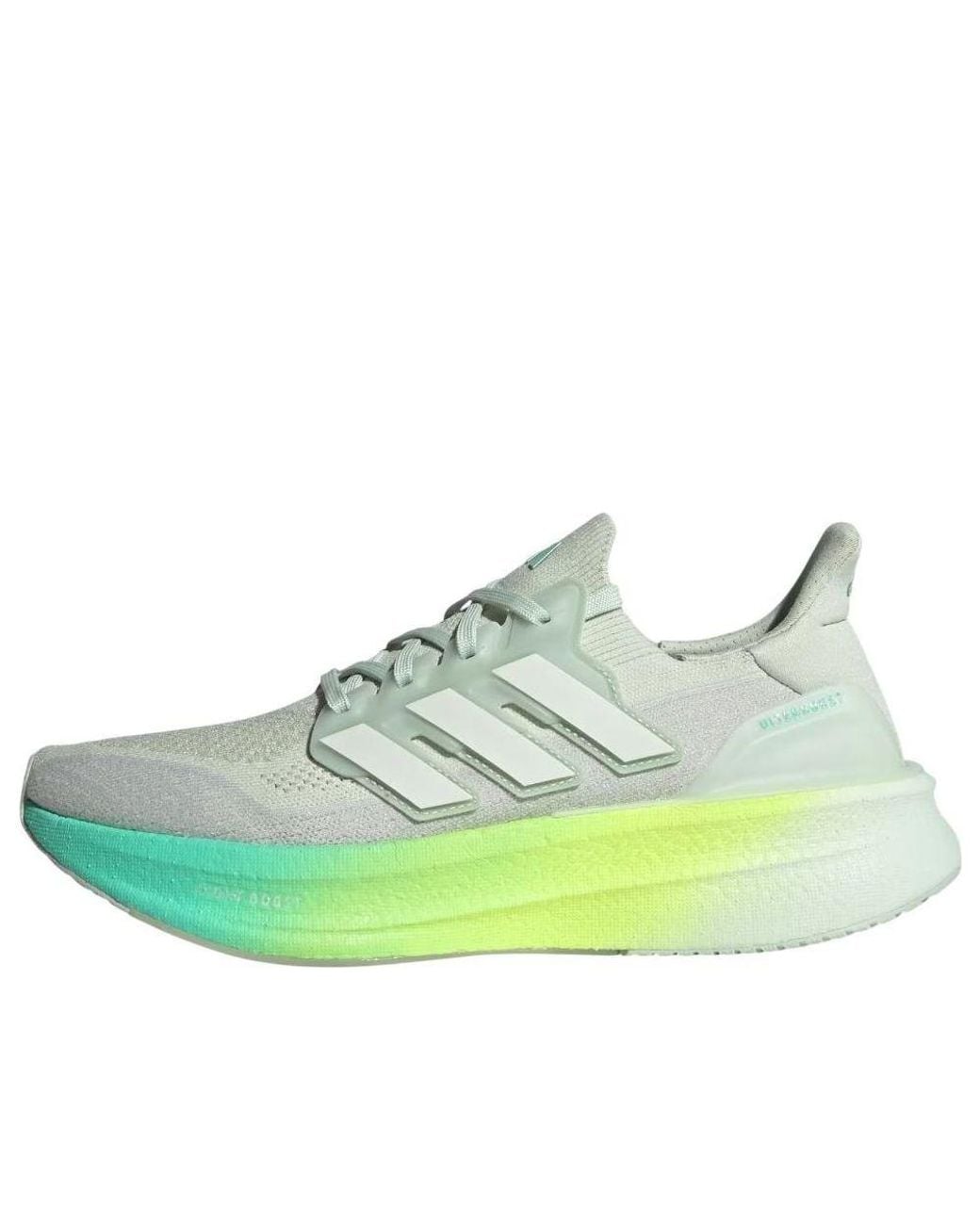 Adidas Green Ultraboost 5 Lucid Lemon Aqua' for men