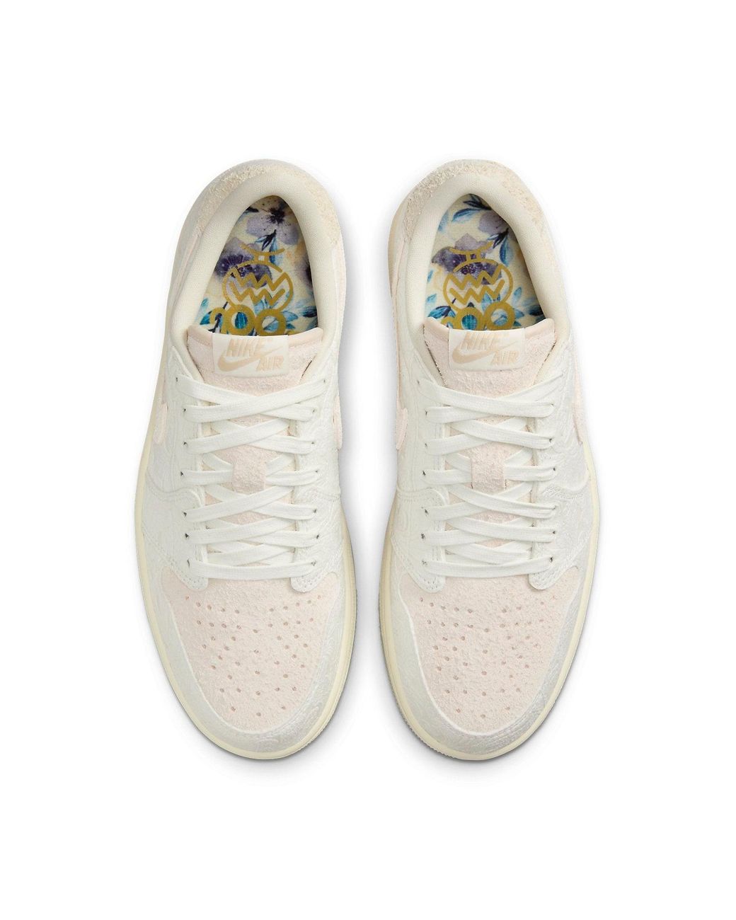 Nike White 1 Low Og X Chris Paul 'Give Them Flowers' for men