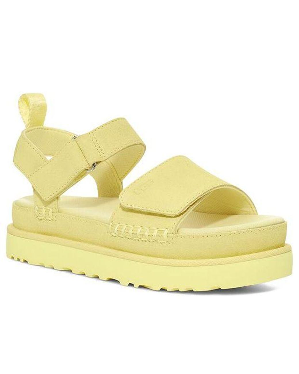 Ugg Yellow (Wmns) Goldenstar Platform Sandal 'Lemon'