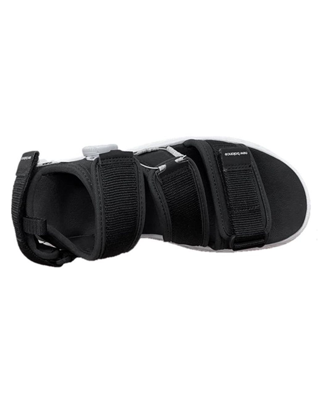New Balance Black Lifestyle Sandals for men
