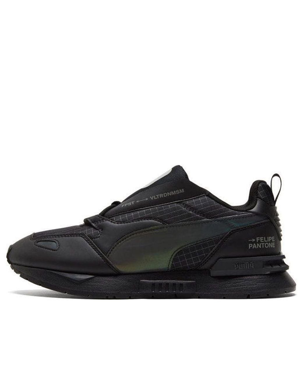 PUMA Black Felipe Pantone X Mirage Mox Tech 'Iridescent' for men