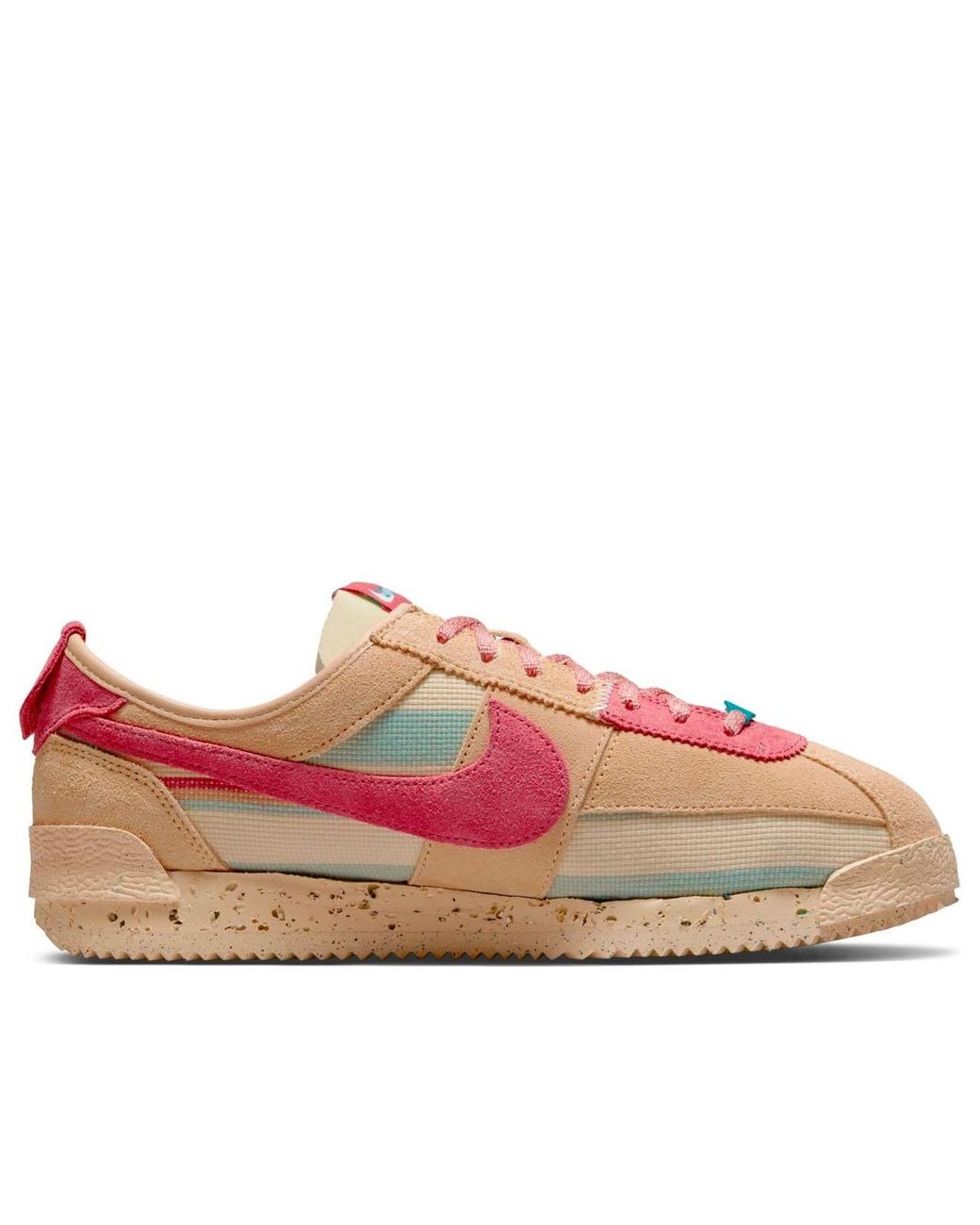 Nike Pink Union X Cortez Yellow/brown for men