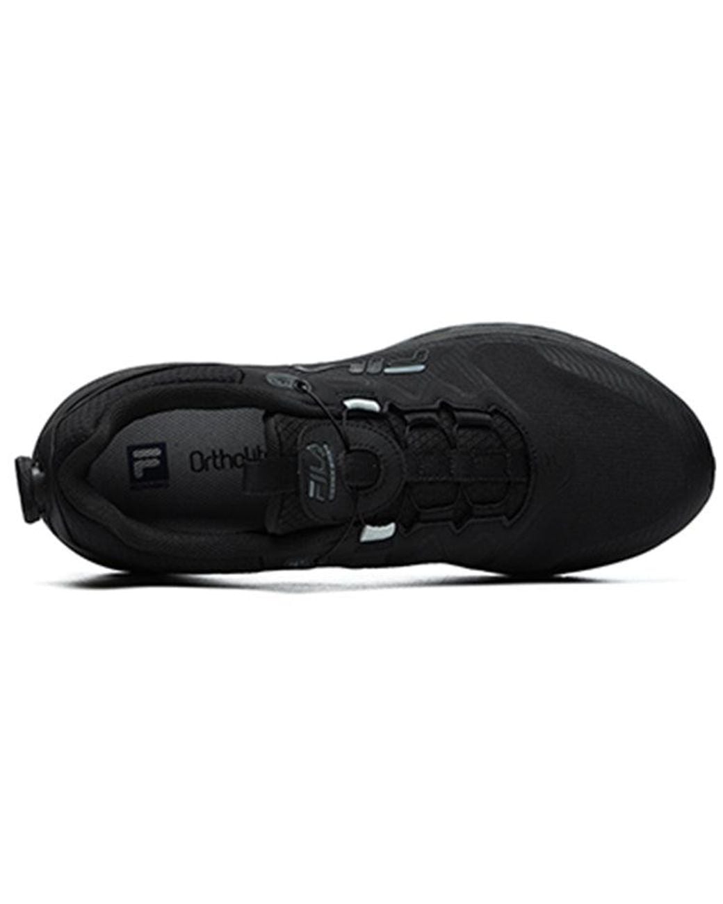 Fila Black Athletics Low-Top 'Triple' for men