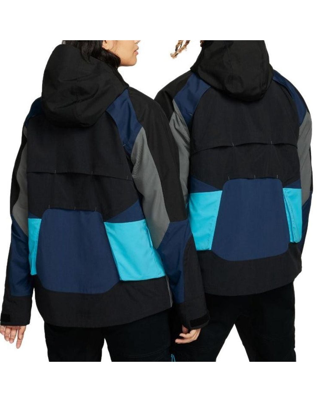 Nike Blue Ispa Jacket Midnight Iron' for men