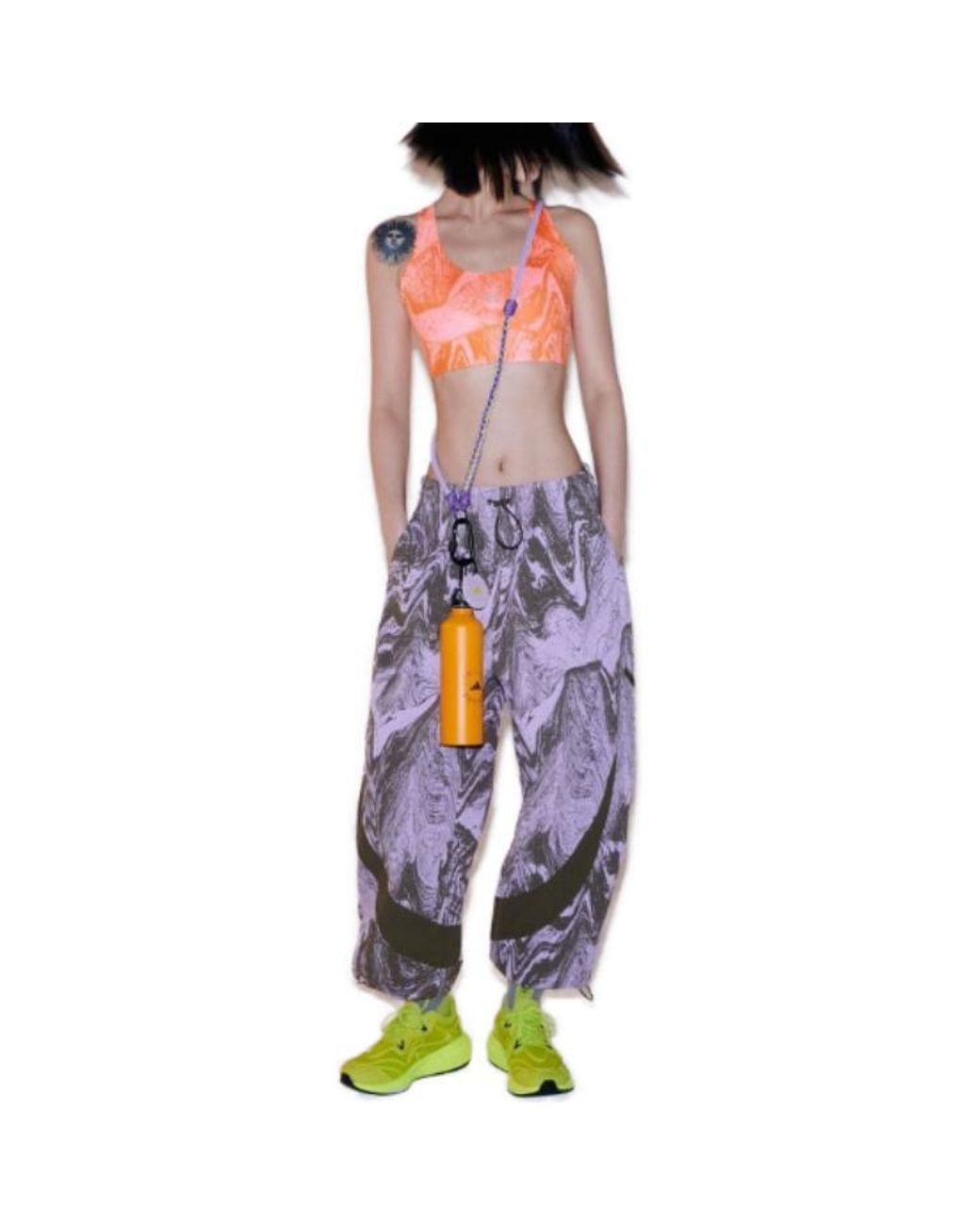 Adidas Brown (Wmns) By Stella Mccartney Truecasuals Woven Track Pants