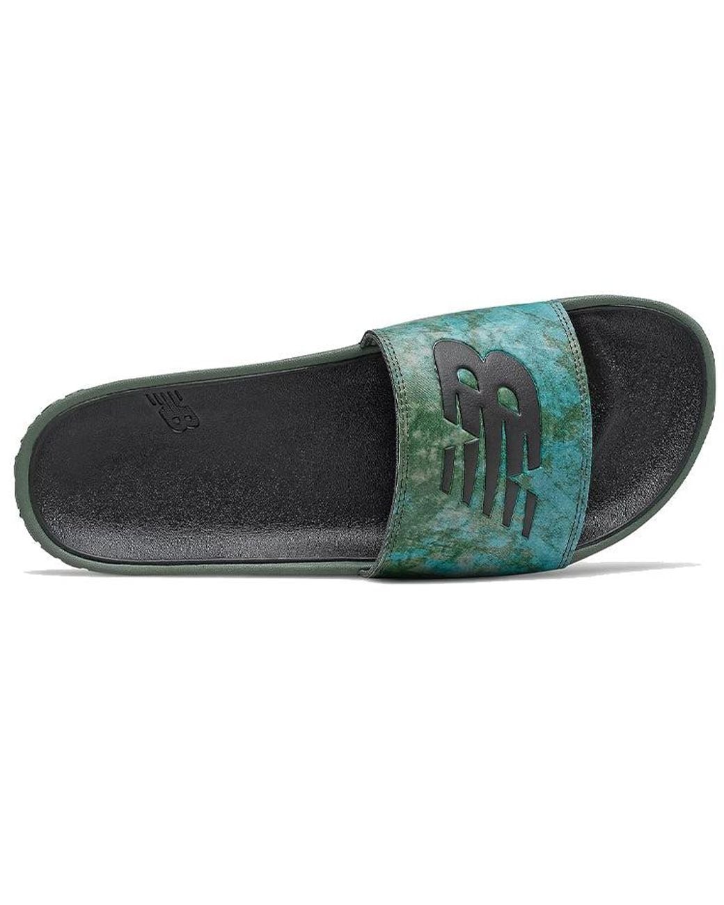 New Balance Green 200 Slides 'Oak Leaf' for men