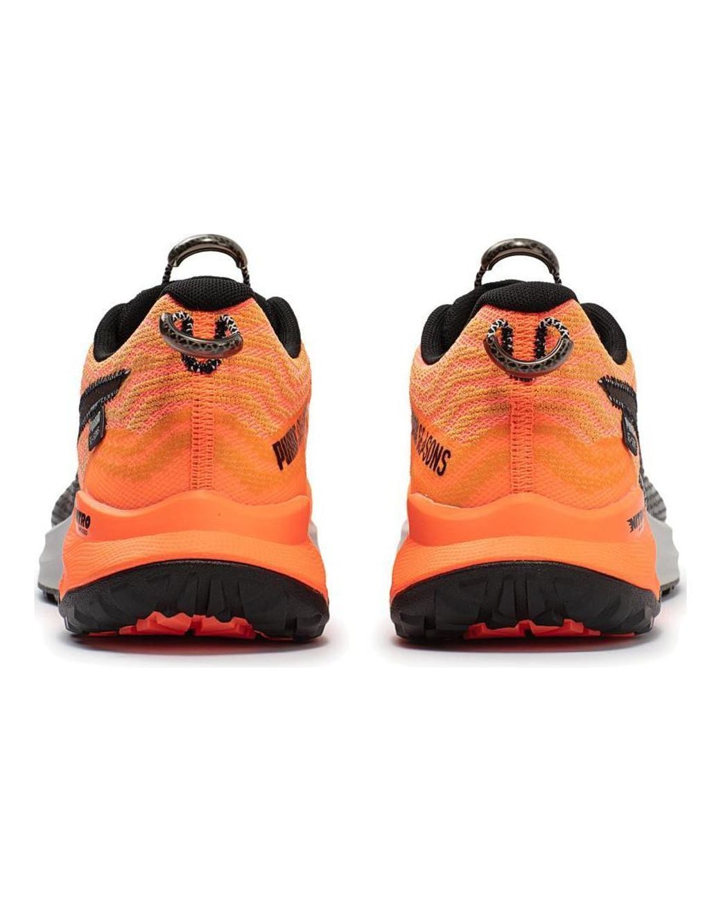 PUMA Orange Fast-Trac Nitro 2 'Neon Sun Clementine' for men