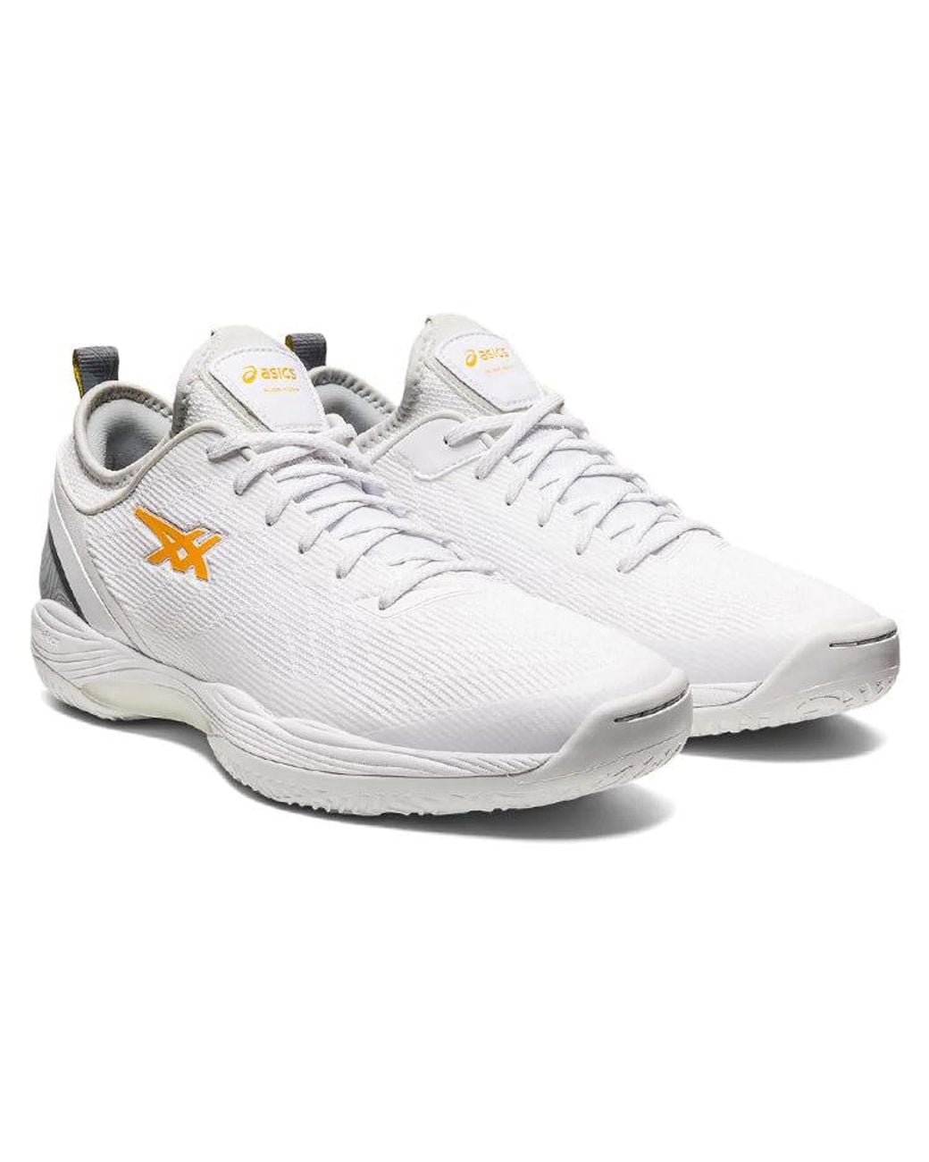 Asics White Glide Nova Ff 2 Saffron' for men