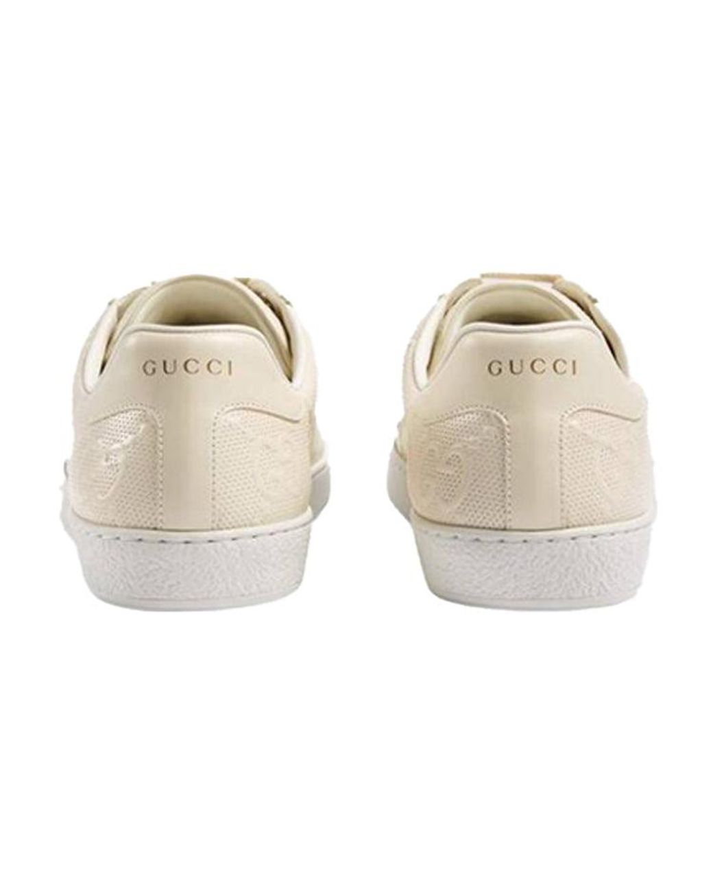 Gucci Natural Ace 'Gg Embossed for men