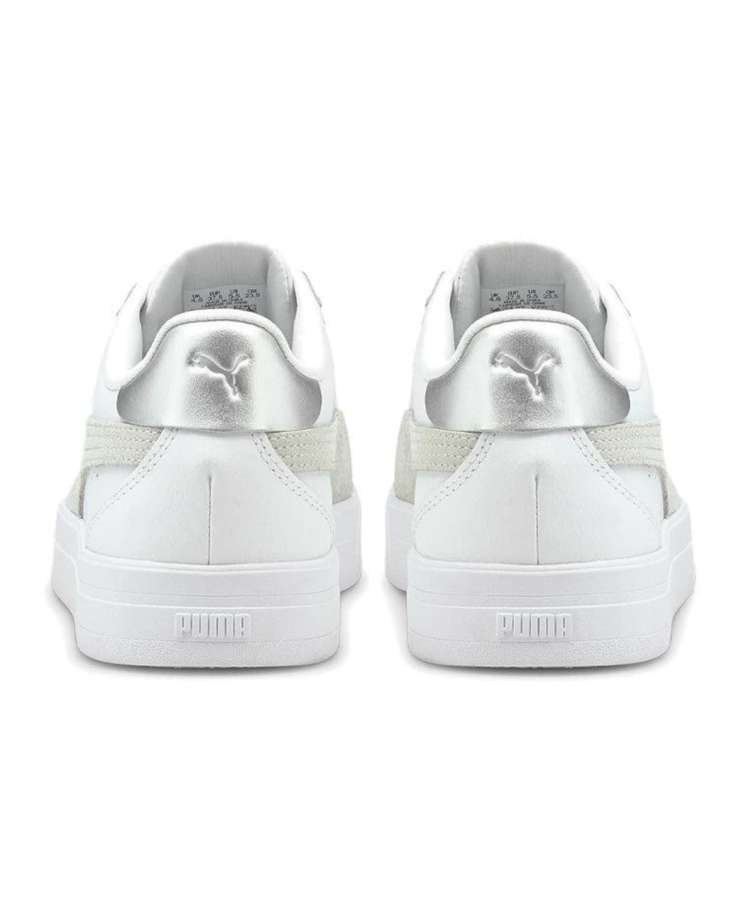 PUMA White (Wmns) Announcer Board Shoes