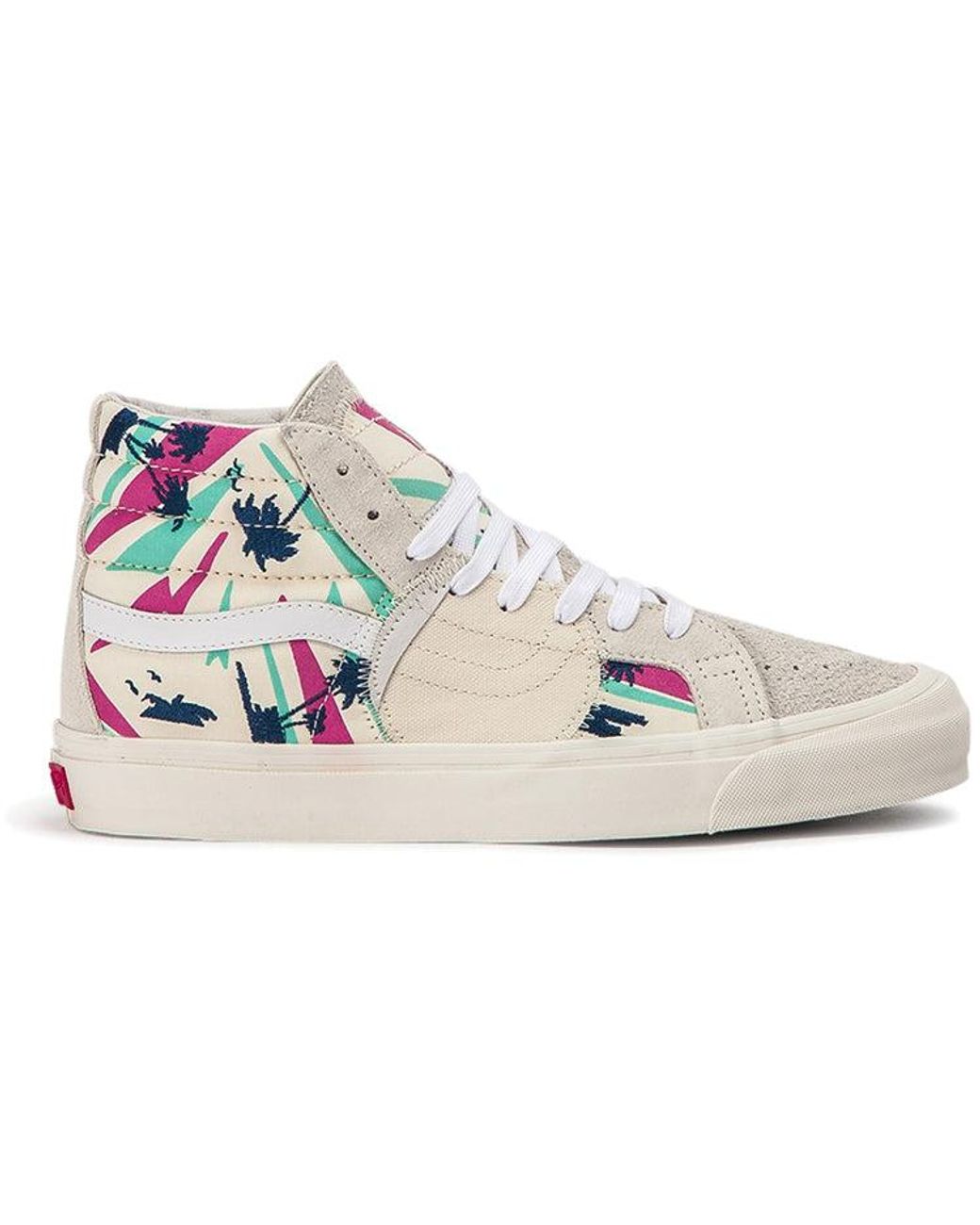 Vans Blue Sk8-Hi Bricolage Lx 'Embroidered Palm' for men