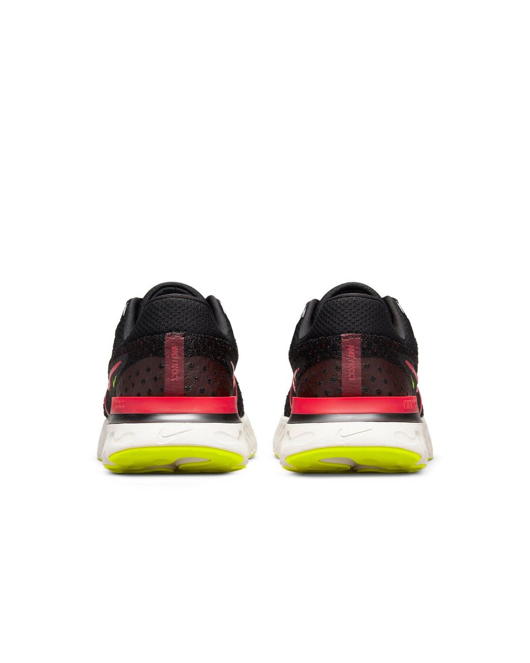 Nike Red React Infinity Run Flyknit 3 Siren' for men