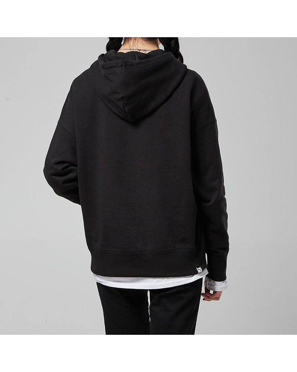 PUMA Black (Wmns) Downtown Graphic Hoodie