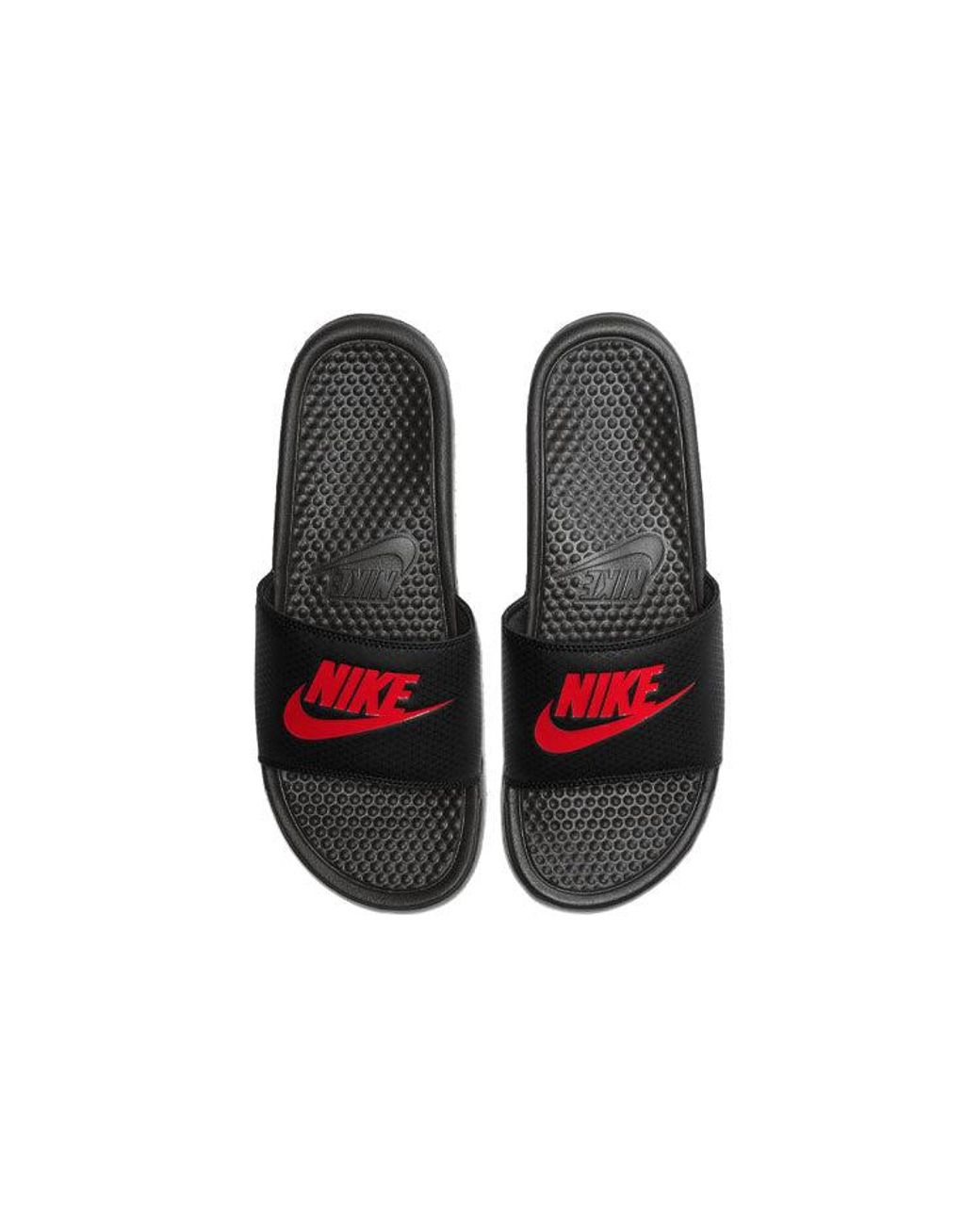 Nike Black Benassi Slide 'Just Do It' for men