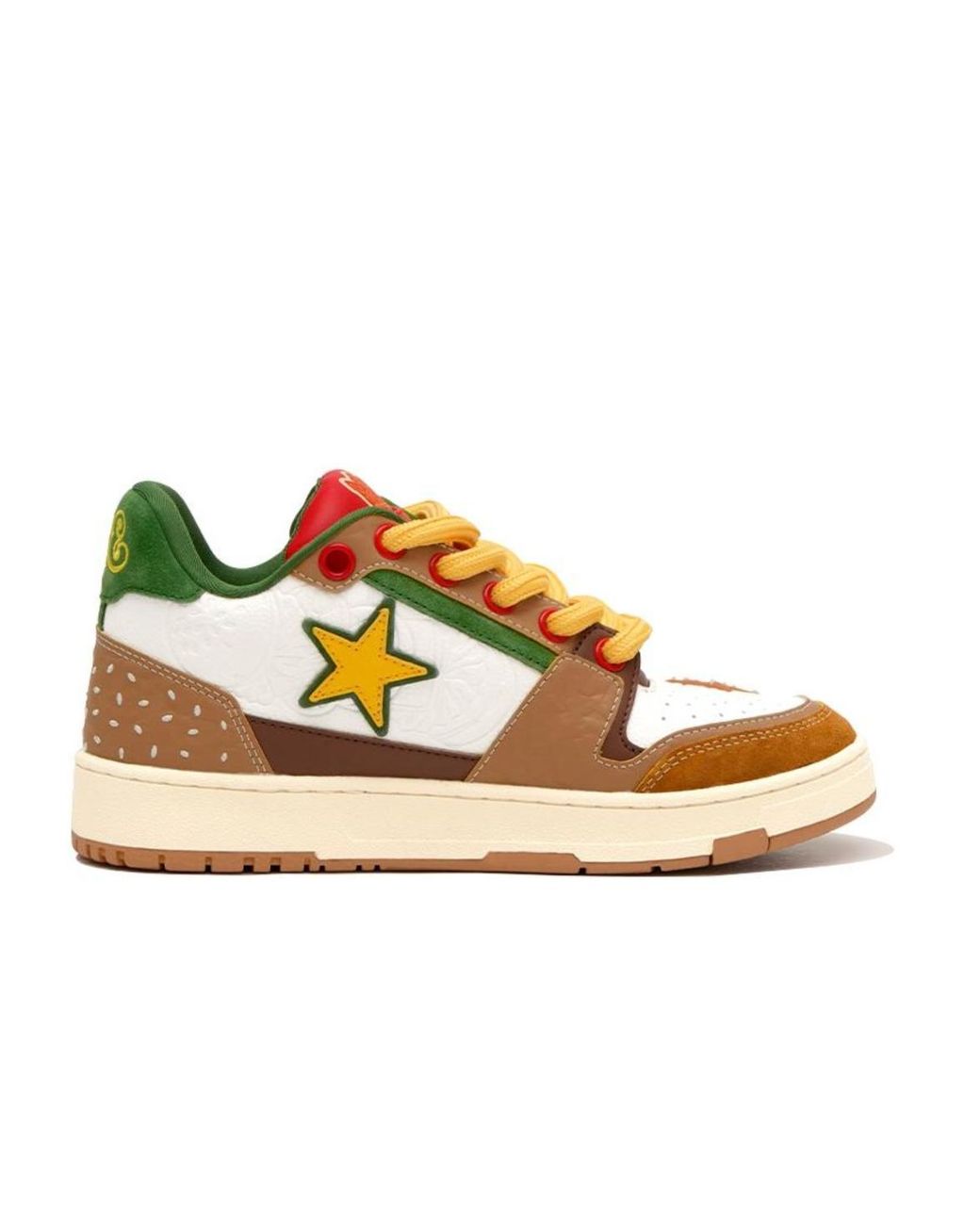 KAALIXTO Blue Skateboarding Low 'Burger Club' for men
