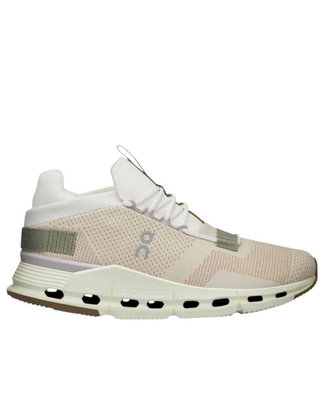 On Shoes White (Wmns) Cloudnova 'Moon Aloe'
