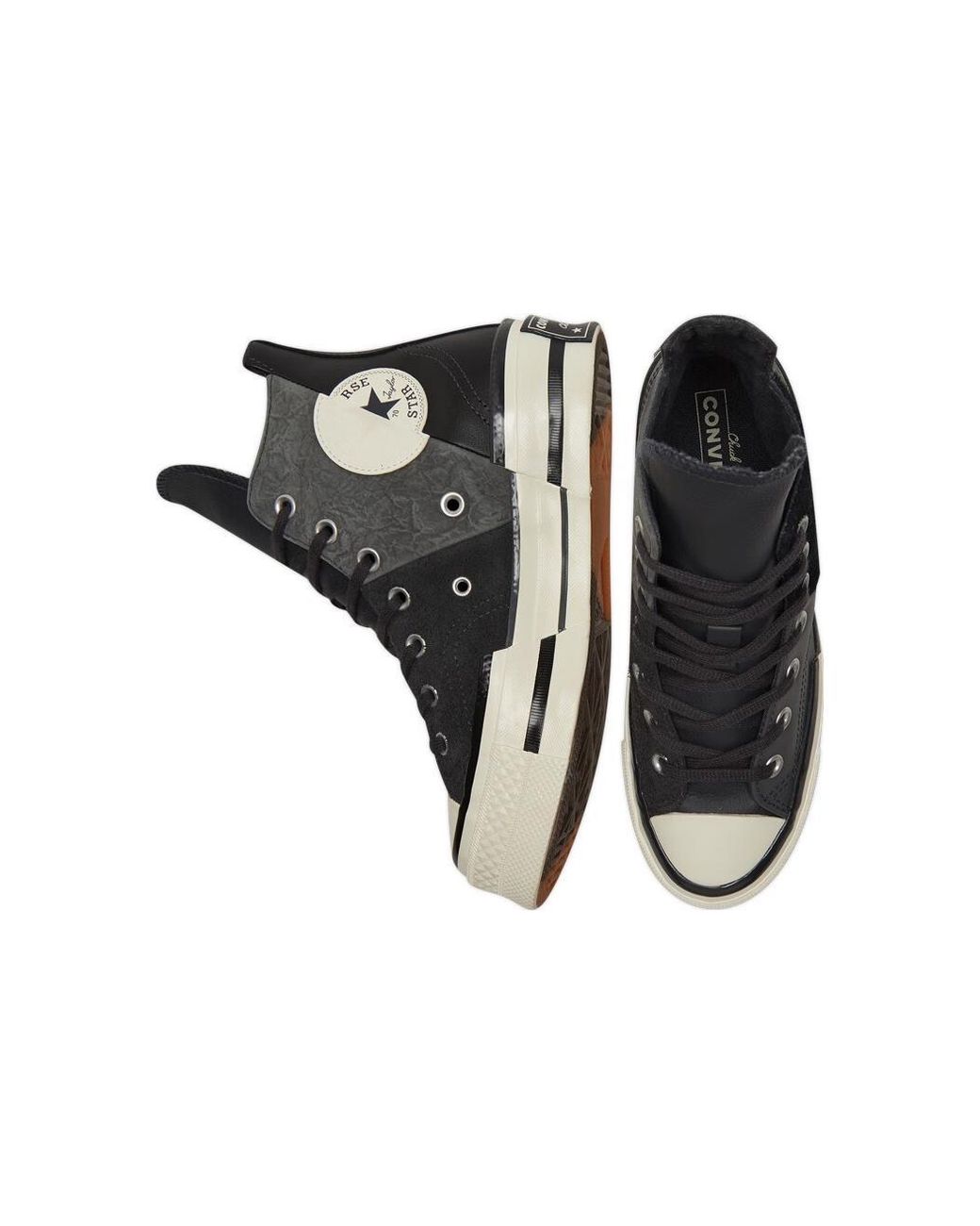 Converse Black Chuck 70 Plus Counter Climate High 'Dark Smoke' for men