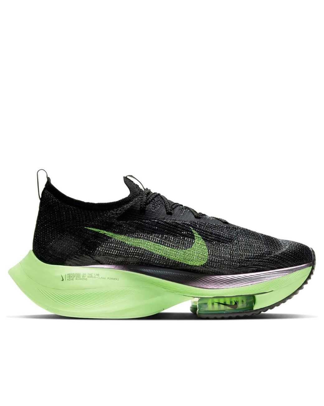 Nike Green Air Zoom Alphafly Next% 'Lime Blast' for men