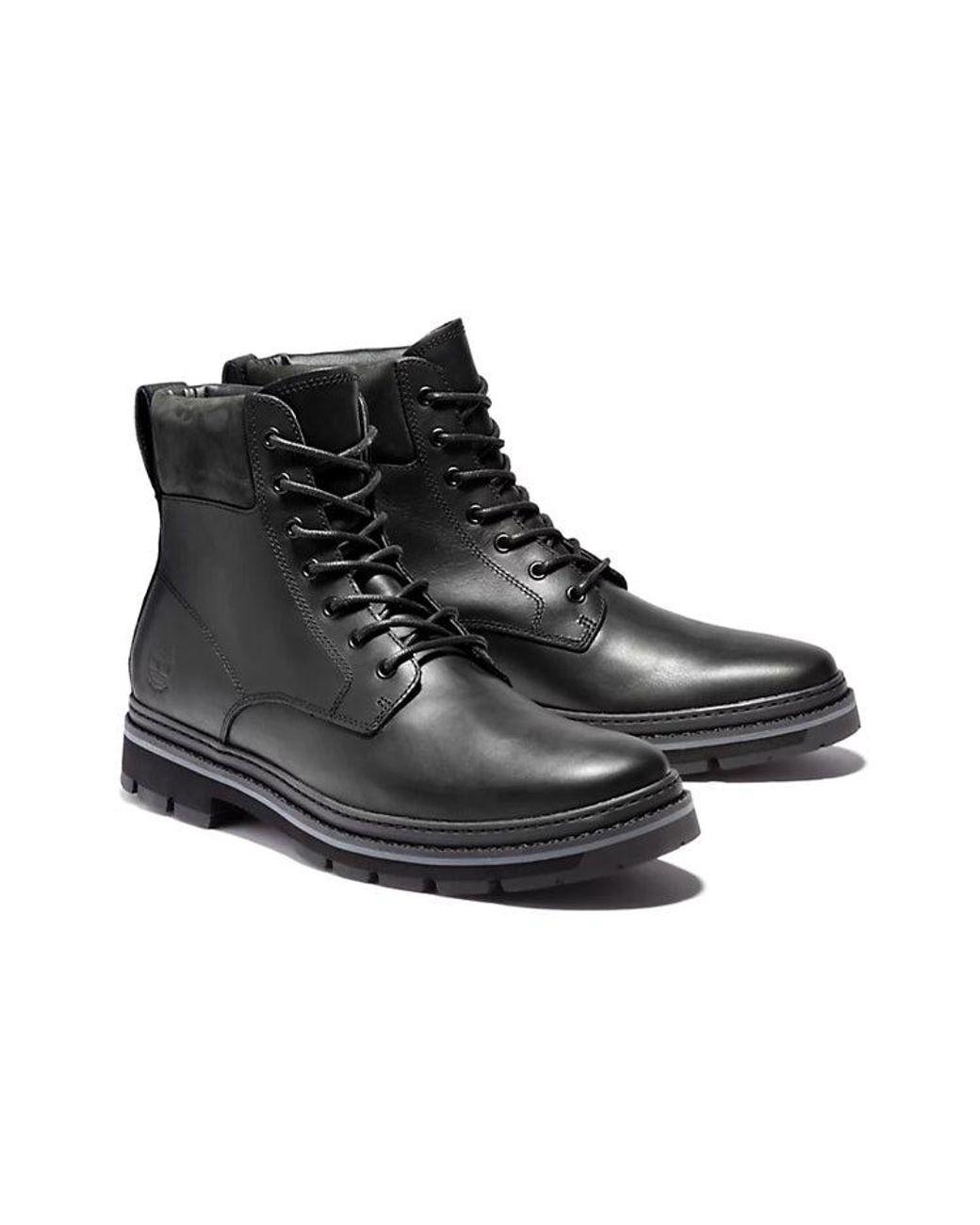 Timberland Black Port Union Waterproof Boots Full Grain' for men