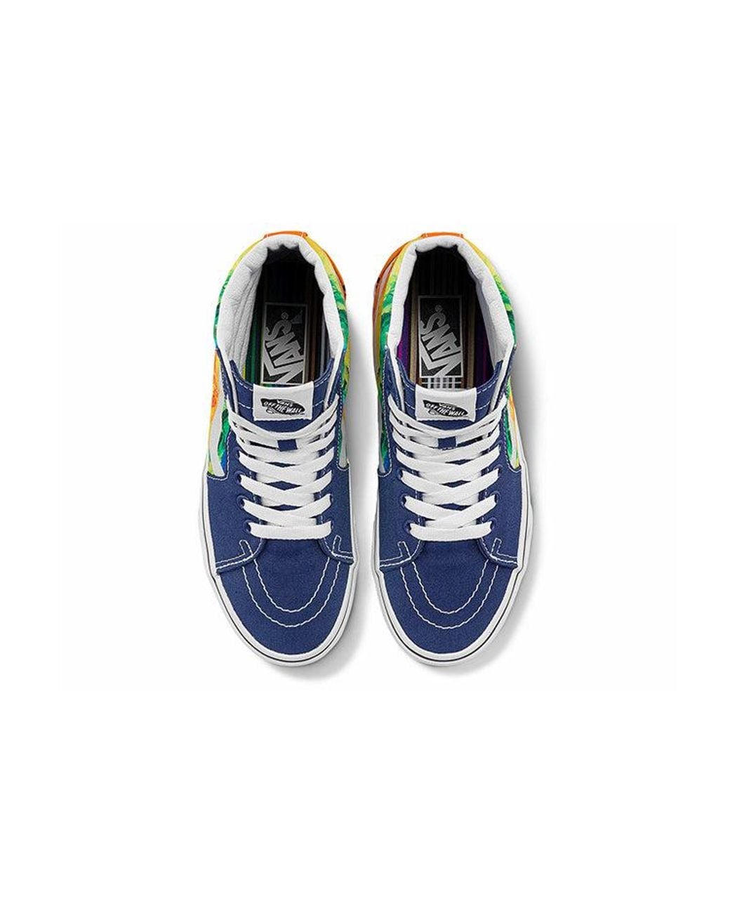 Vans Blue Crayola X Sk8-Hi 'Mashup Melt' for men