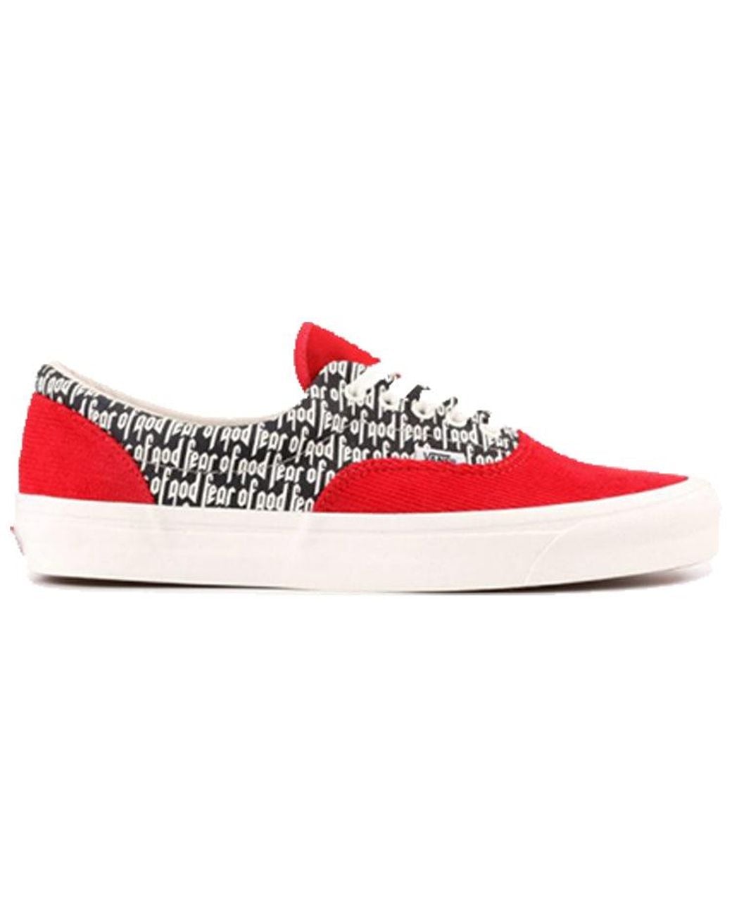 Vans Red Fear Of God X Era 95 Dx 'Collection 2' for men