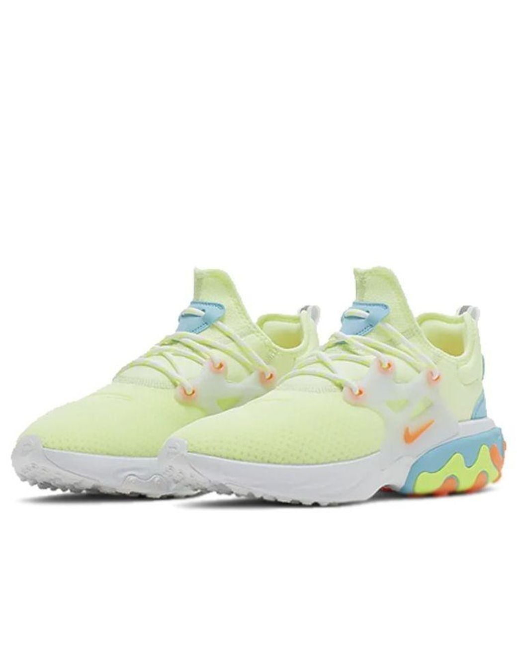 Nike White React Presto 'Psychedelic Lava' for men