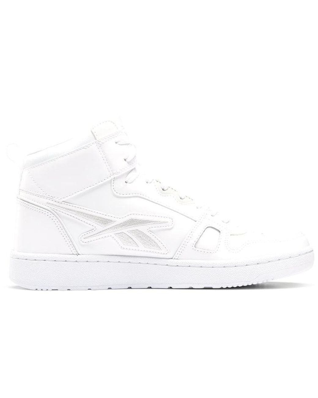 Reebok White Resonator Mid Pure' for men