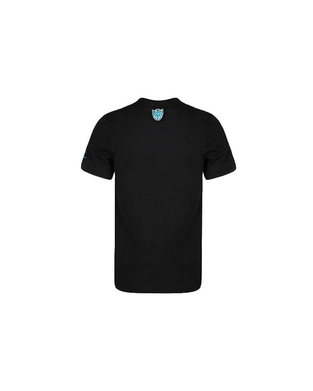 Adidas Black X Crayola Crossover Subject Printing Basketball Sports Short Sleeve for men
