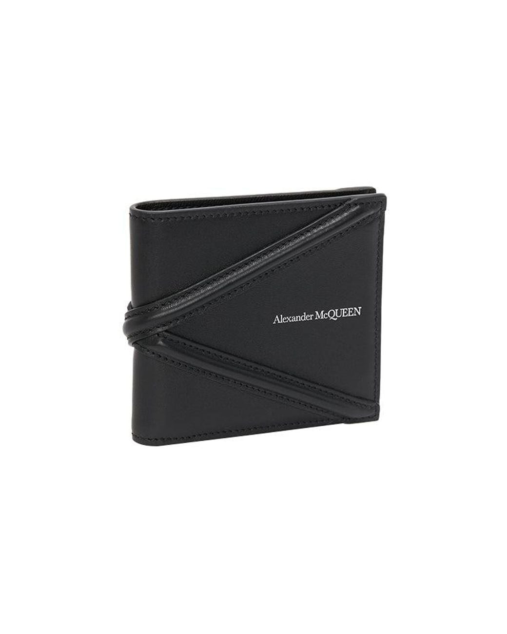 McQueen Black Harness Wallet