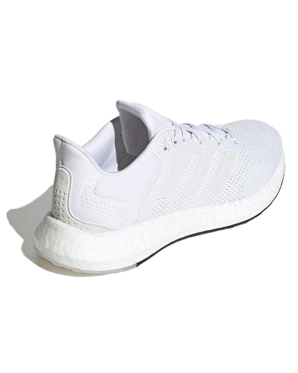 Adidas White Pureboost 21 Dash' for men