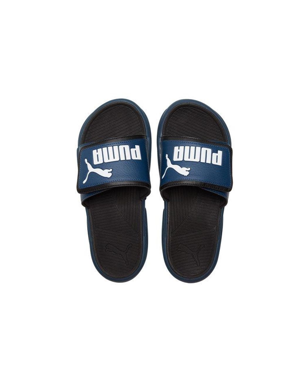 PUMA Blue Royalcat Comfort Slides 'Intense' for men