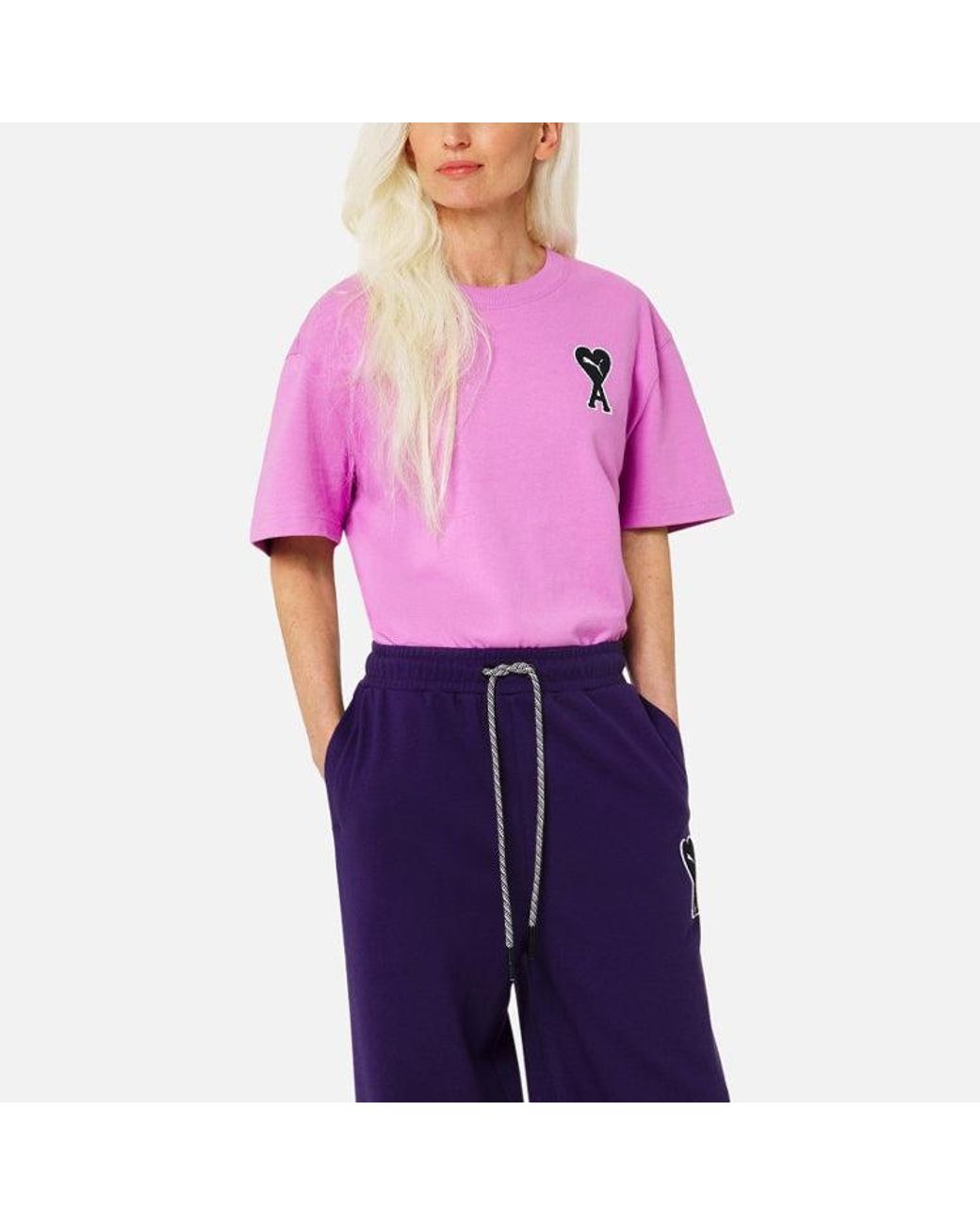 PUMA Purple X Ami Tee for men