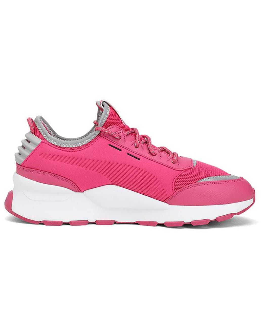 PUMA Rs-0 Optic Pop Low Running Shoes Pink/white | Lyst