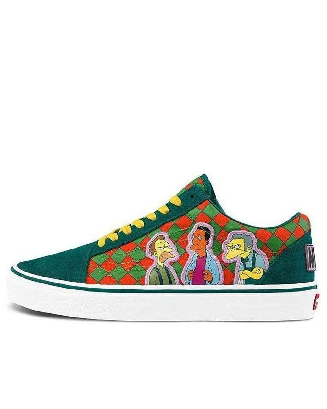 Vans Green The Simpsons X Old Skool 'Moe's Tavern' for men