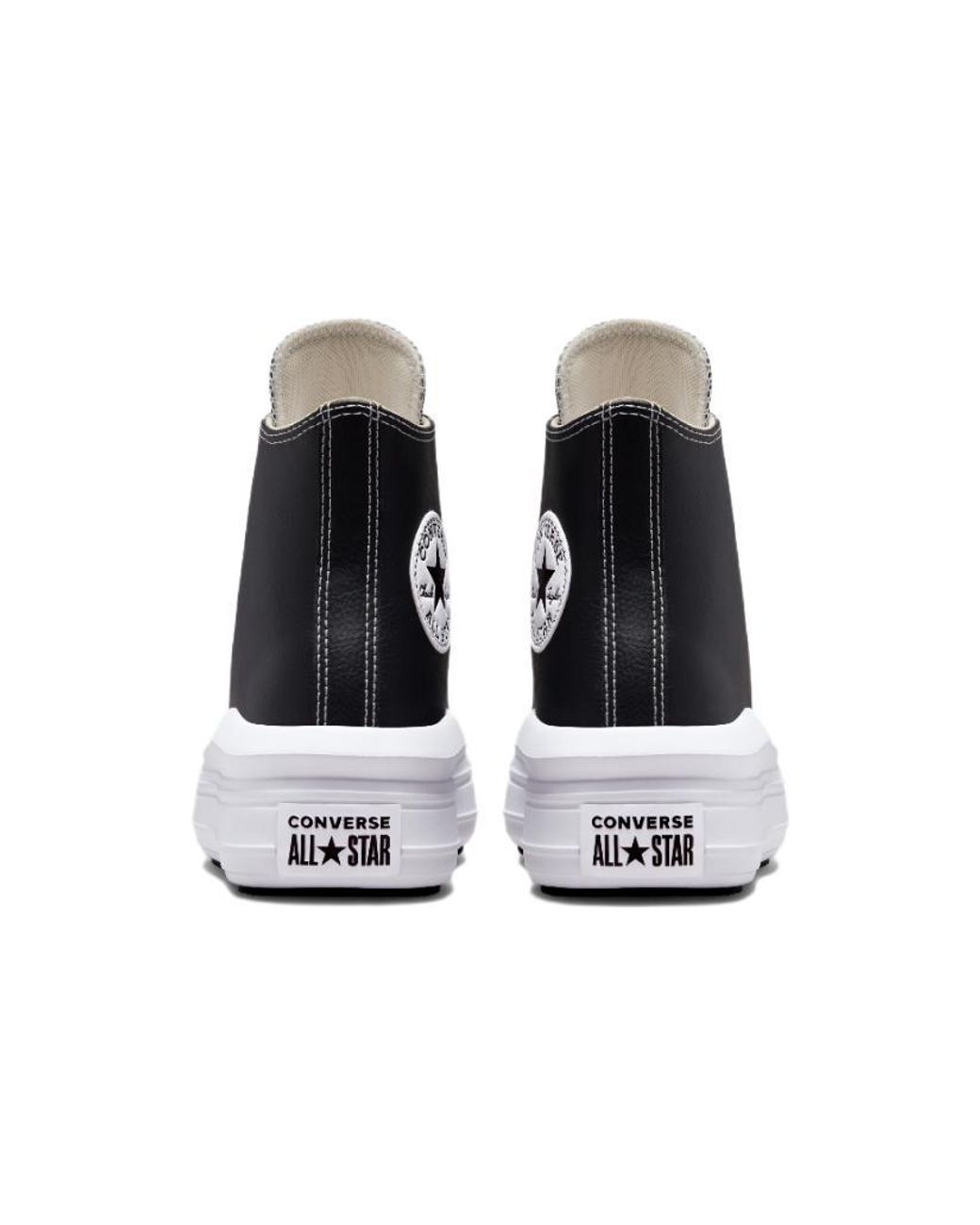 Converse Blue (Wmns) Chuck Taylor All Star Move Platform High 'Leather