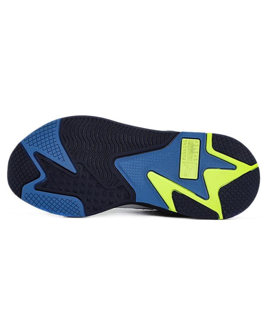PUMA Blue Rs-X3 Twill 'Air Mesh for men