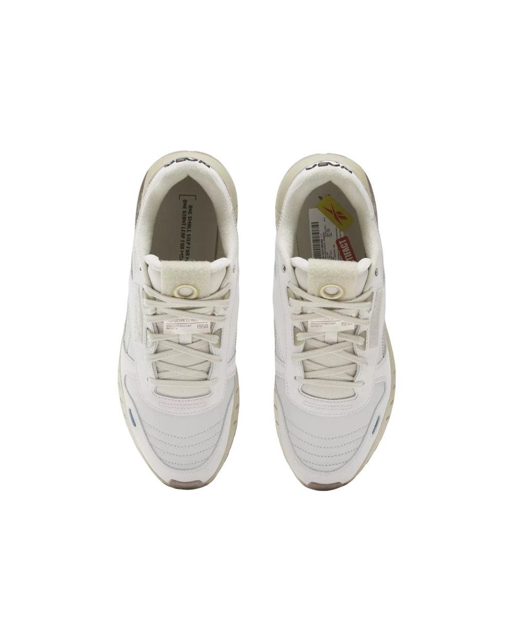 Reebok White X Nasa Classic Leather Hexalite for men