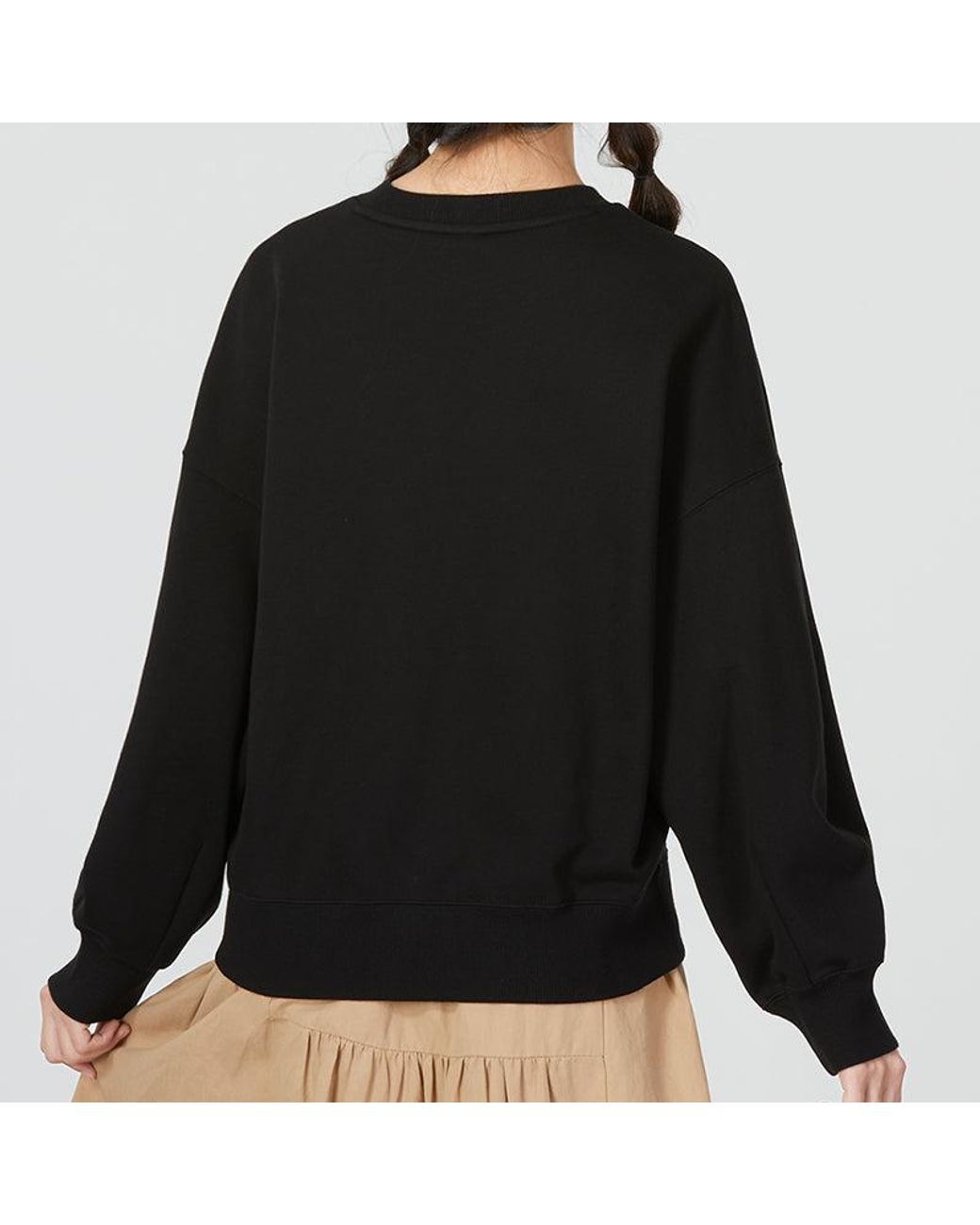 PUMA Black (Wmns) Better Classic Relaxed Crew