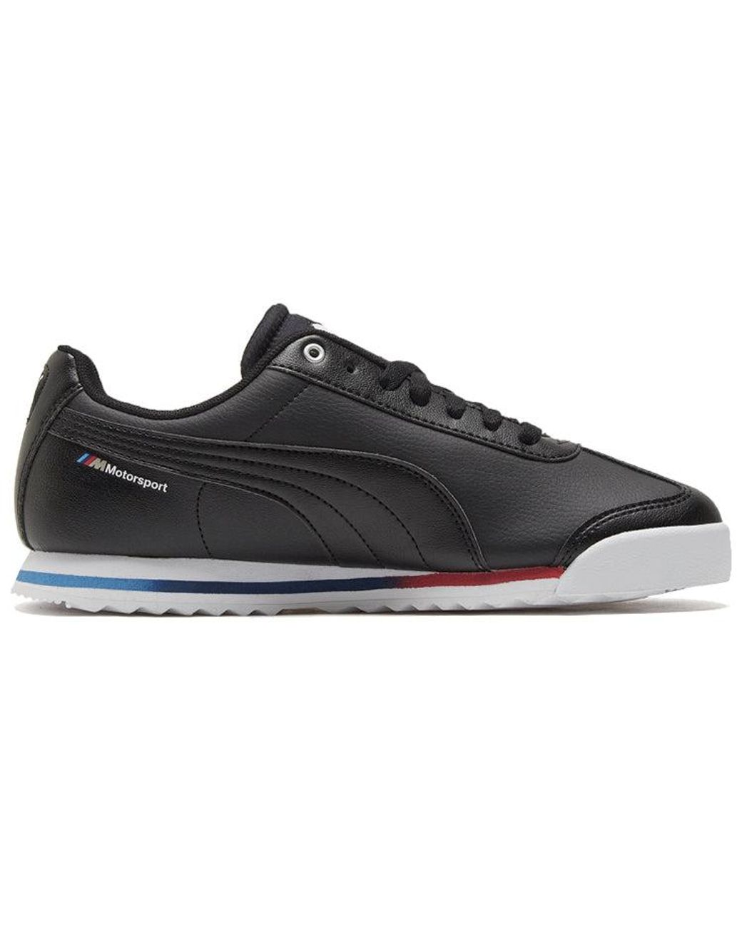 PUMA Black Bmw Mms Roma Low Top Running Shoes for men