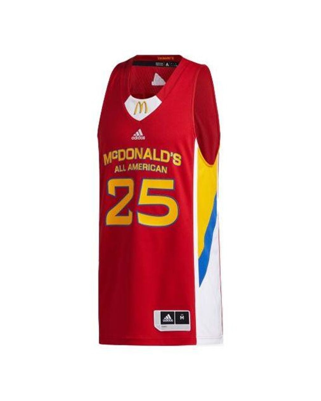 Adidas Red D Rose Mcdonald's All American Swingman Jersey for men