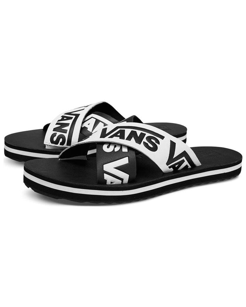 Vans Black Cross Strap for men