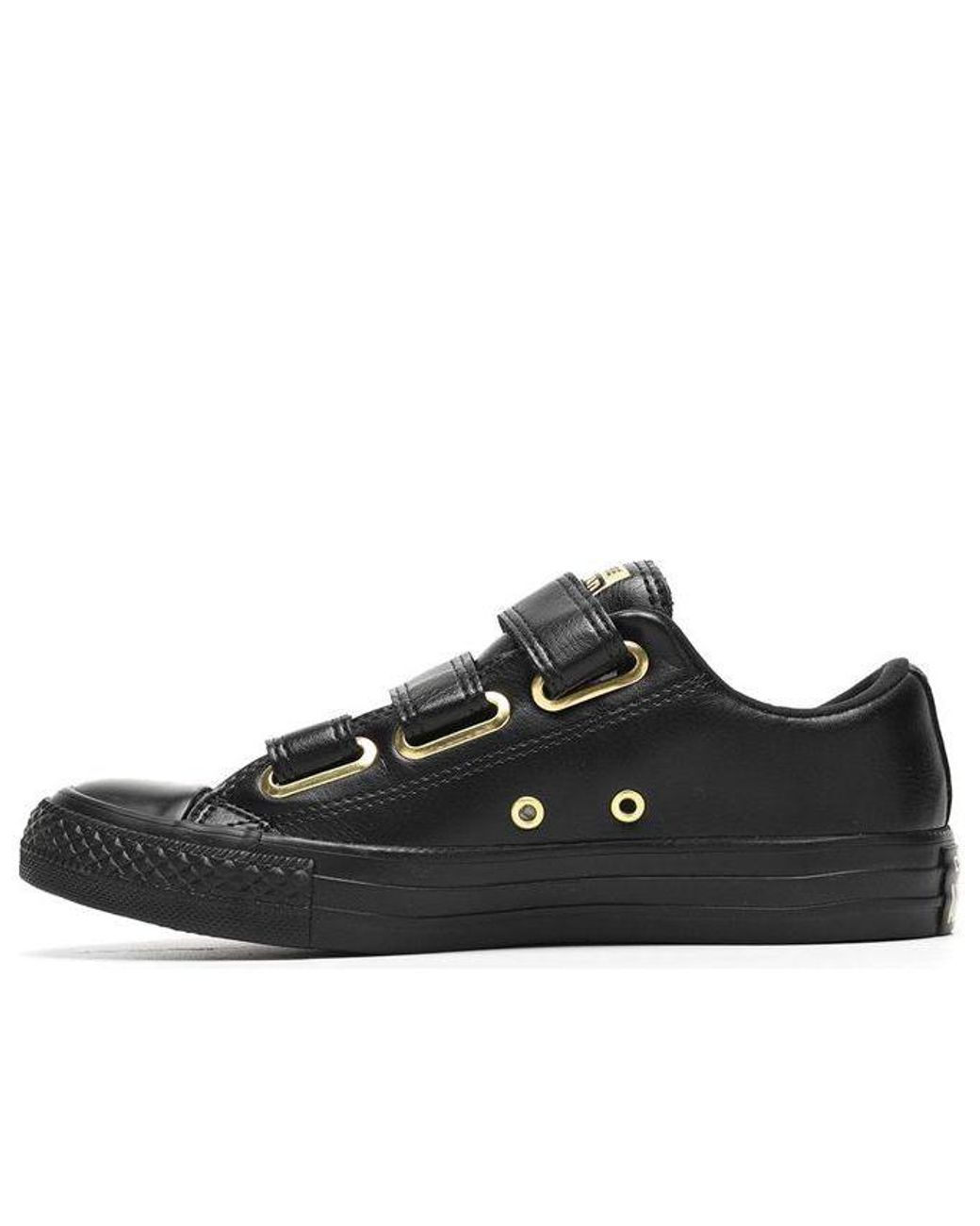Converse All Star Ctas 3v Ox in Black | Lyst