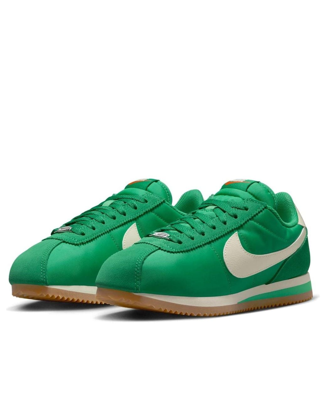 Nike Green Cortez Textile Shoes